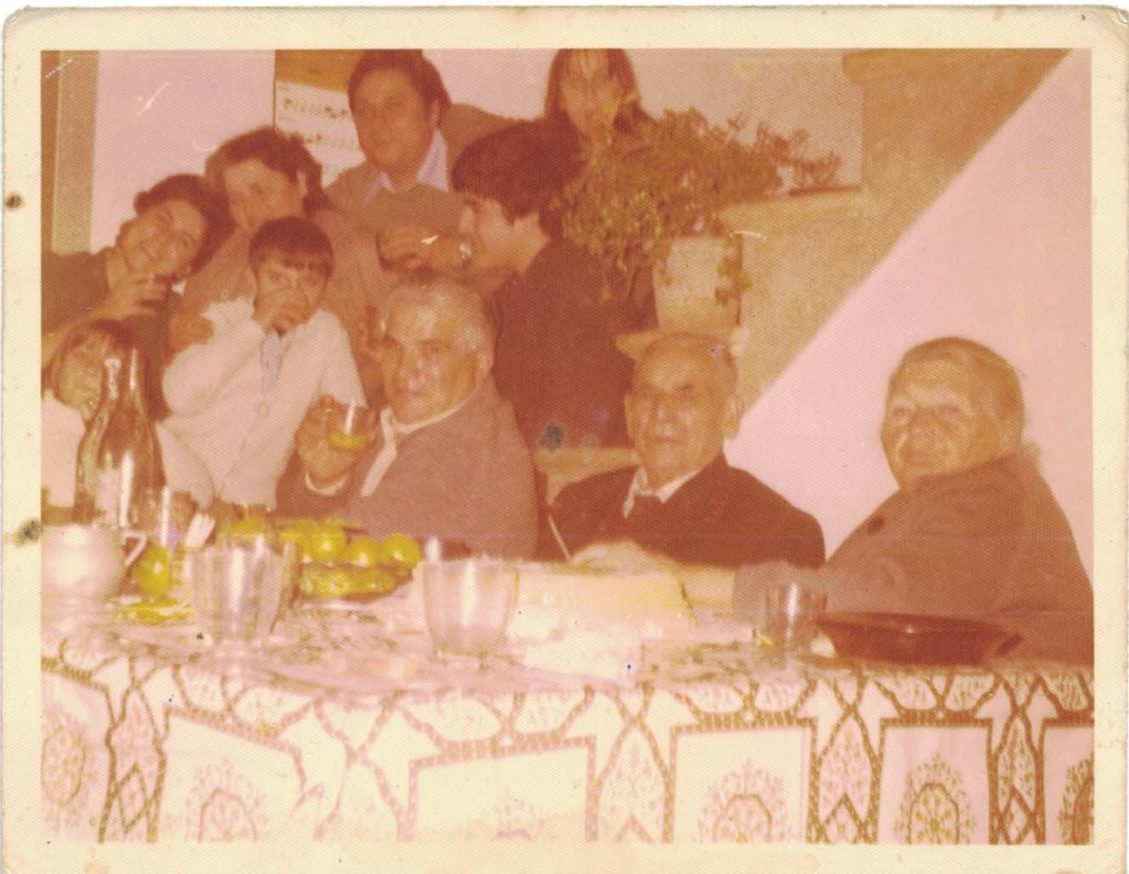 Part of the Figueret family at the end of the 70s.